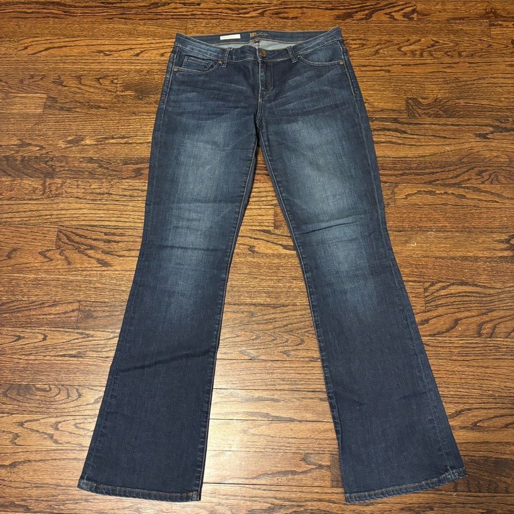 Kut From The Kloth Dark Wash Farrah Bootcut Jeans